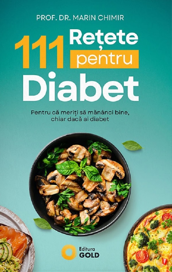 Coperta cărții '111 retețe pentru diabet - Marin Chimir'