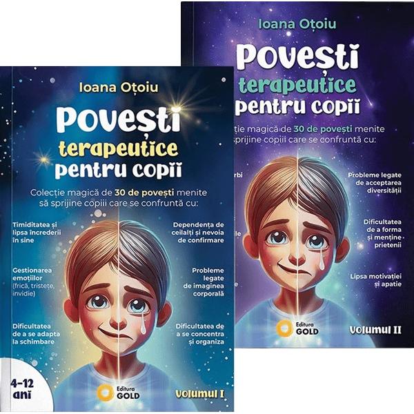 Pachet 2 volume: Povesti terapeutice pentru copii - Ioana Otoiu