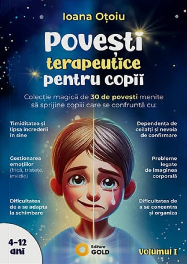 Coperta cărții 'Pachet 2 volume: Povești terapeutice pentru copii - Ioana Oțoiu'