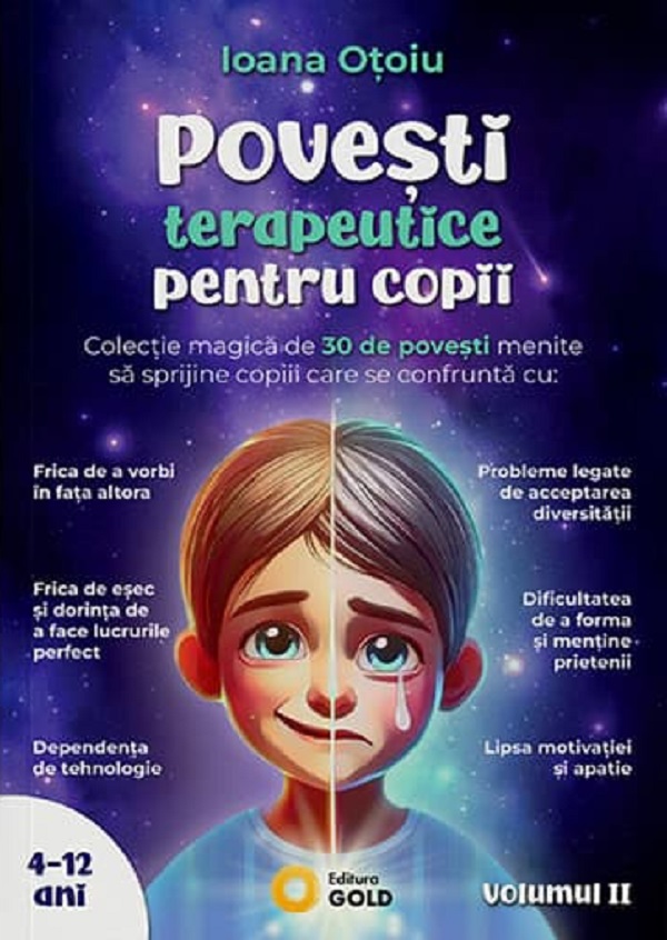 Coperta cărții 'Pachet 2 volume: Povești terapeutice pentru copii - Ioana Oțoiu'