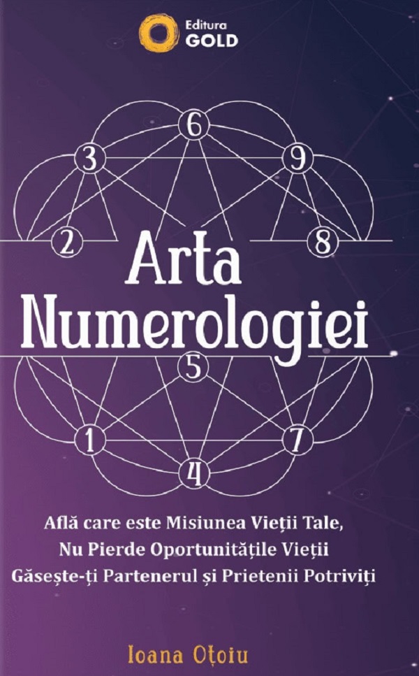 Coperta cărții 'Arta numerologiei - Ioana Oțoiu'