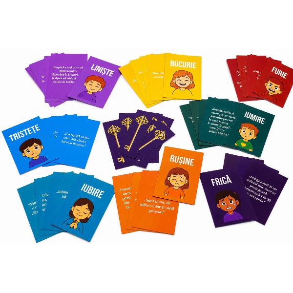 Joc educativ: Cheile emotiilor
