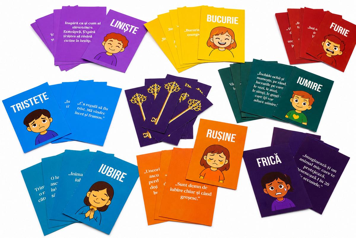 Imaginea produsului 'Joc educativ: Cheile emoțiilor'