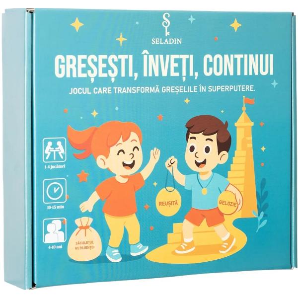 Joc educativ: Gresesti, inveti, continui