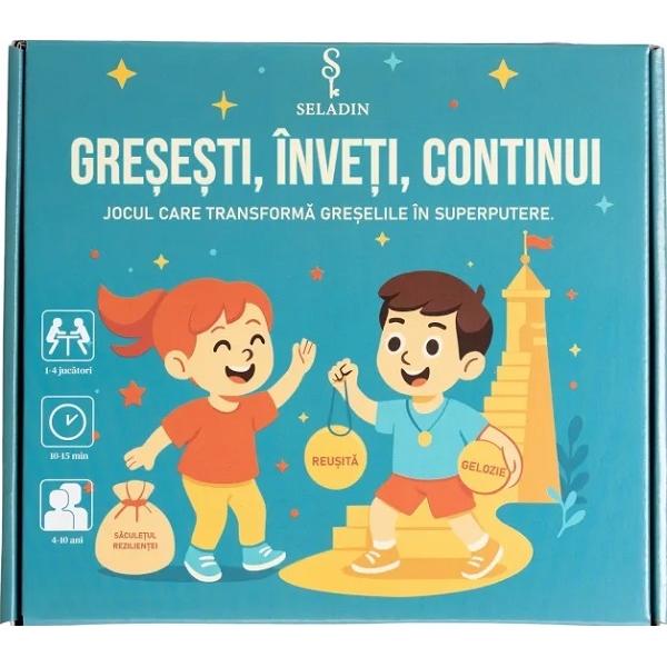 Joc educativ: Gresesti, inveti, continui