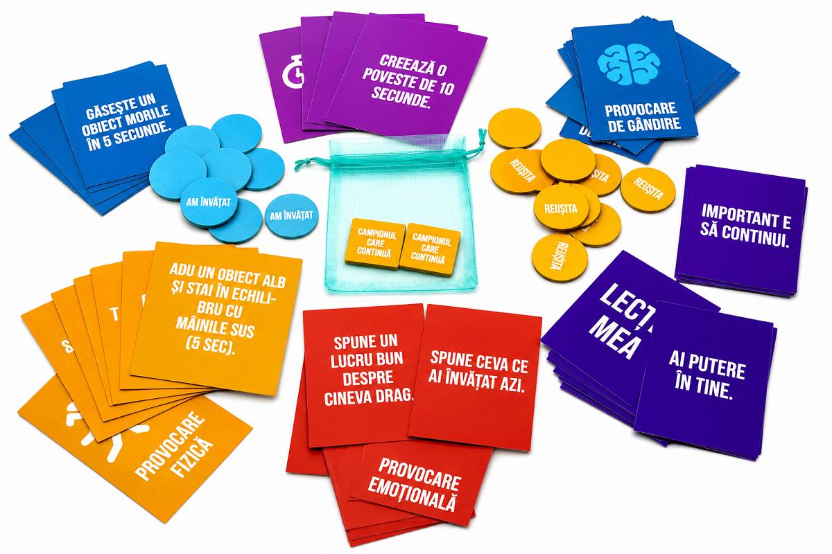 Imaginea produsului 'Joc educativ: Gresesti, inveti, continui'