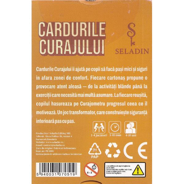 Joc educativ: Cardurile Curajului