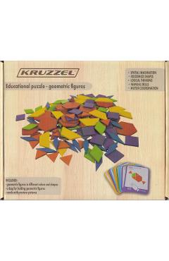 Imaginea produsului 'Joc: Tangram lemn 155 piese'