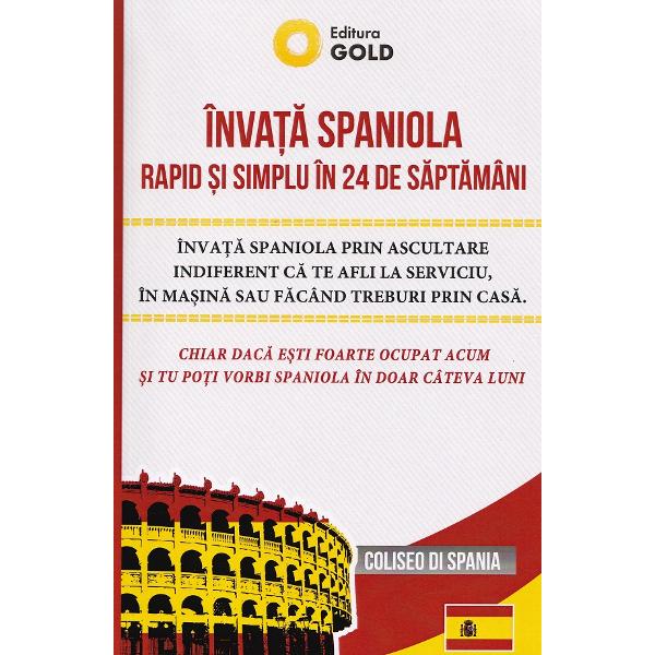 Invata spaniola rapid si simplu in 24 de saptamani + Stick USB - Lucia Vara