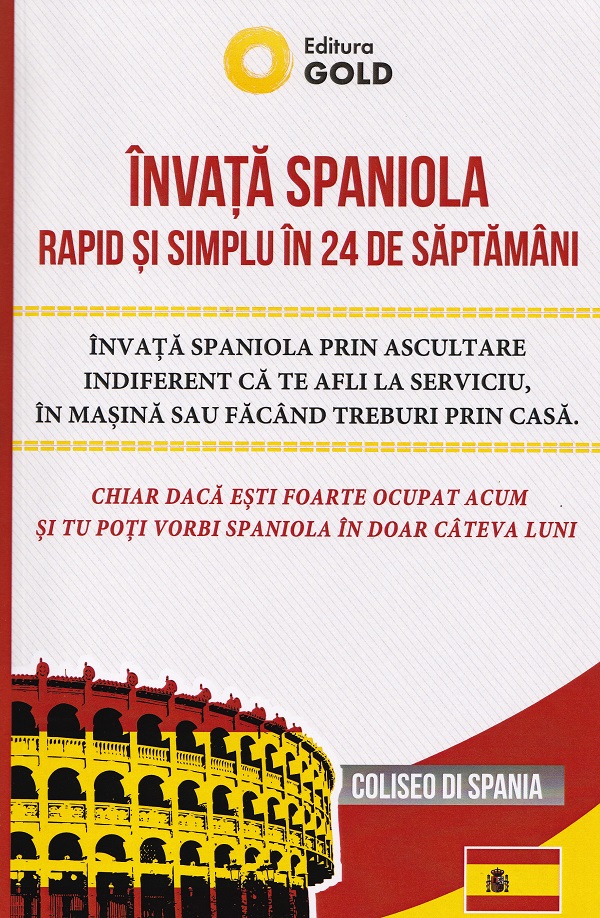 Coperta cărții 'Învață spaniola rapid și simplu în 24 de săptămâni + Stick USB - Lucia Vara'