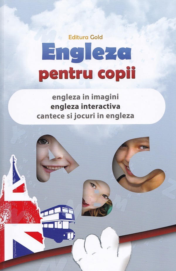 Coperta cărții 'Engleză pentru copii + Stick USB - Flavia Deak'