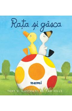 Coperta cărții 'Rața și Gâsca - Tad Hills'
