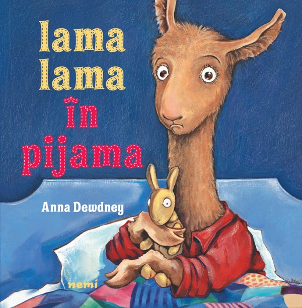 Coperta cărții 'Lama Lama în pijama - Anna Dewdney'