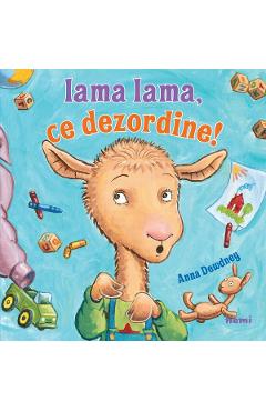 Coperta cărții 'Lama Lama, ce dezordine! - Anna Dewdney'