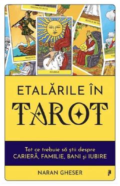 Coperta cărții 'Etalările în tarot - Naran Gheser'