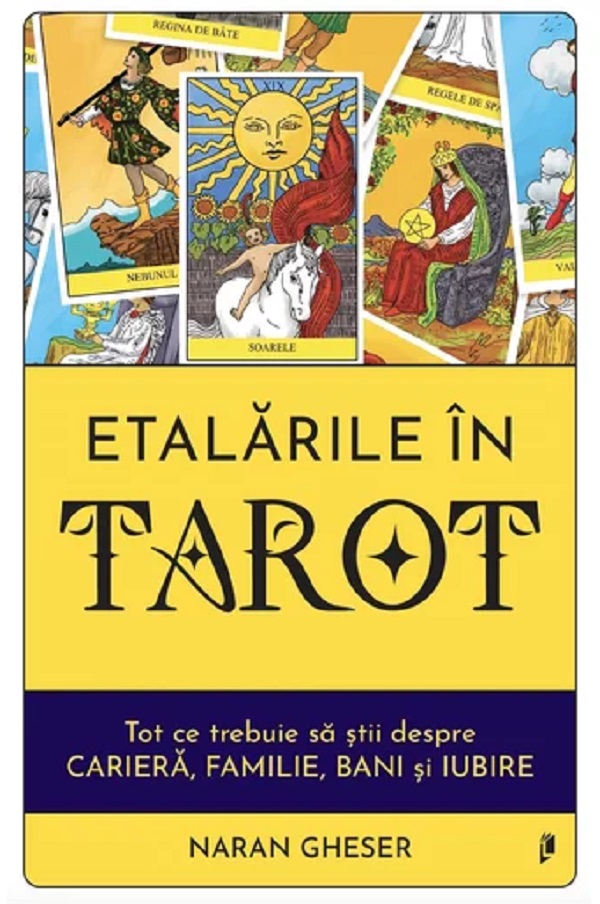 Coperta cărții 'Etalările în tarot - Naran Gheser'