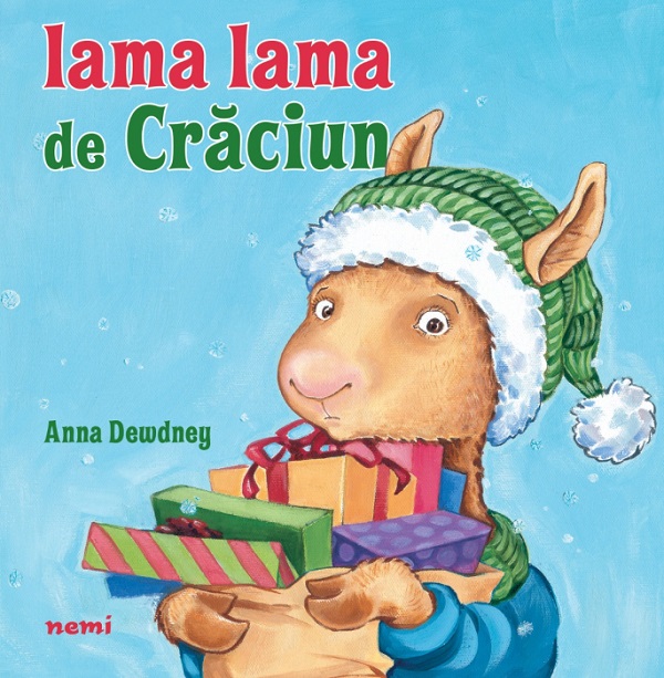 Coperta cărții 'Lama Lama de Crăciun - Anna Dewdney'