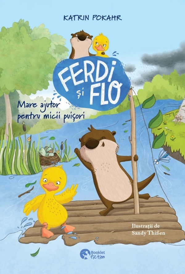 Coperta cărții 'Ferdi și Flo. Mare ajutor pentru micii puișori - Katrin Pokahr'