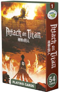 Imaginea produsului 'Cărți de joc: Manga. Attack on Titan'