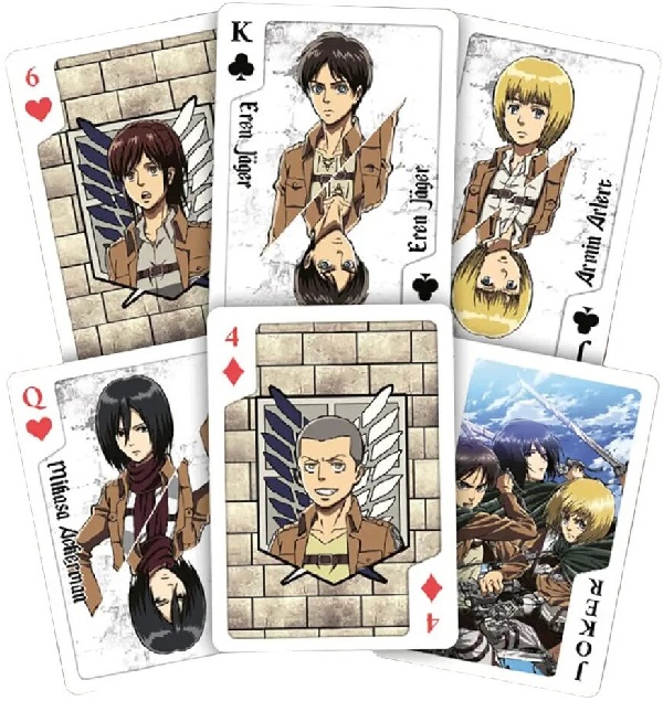 Imaginea produsului 'Cărți de joc: Manga. Attack on Titan'