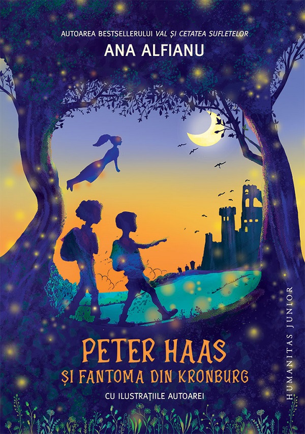 Coperta cărții 'Peter Haas și fantoma din Kronburg - Ana Alfianu'