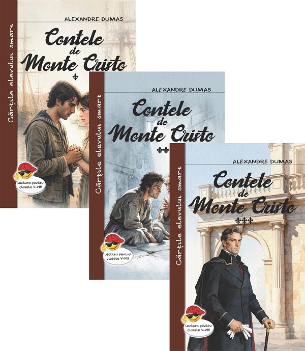 Coperta cărții 'Pachet 3 volume: Contele de Monte Cristo - Alexandre Dumas'