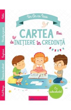 Coperta cărții 'Un an cu Isus. Cartea mea de inițiere în credință - Sabine du Mesnil'