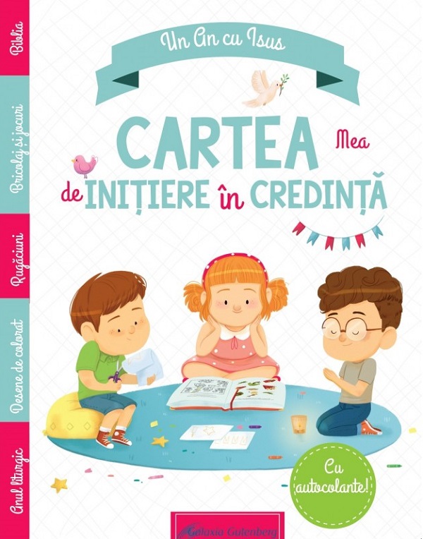 Coperta cărții 'Un an cu Isus. Cartea mea de inițiere în credință - Sabine du Mesnil'
