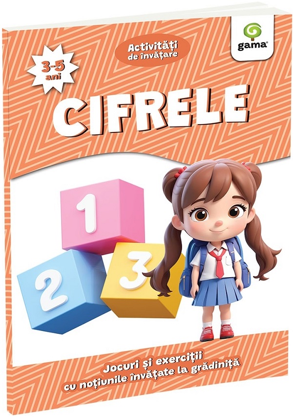 Cifrele 3-5 ani. Activitati de invatare. Jocuri si exercitii cu notiunile invatate la gradinita