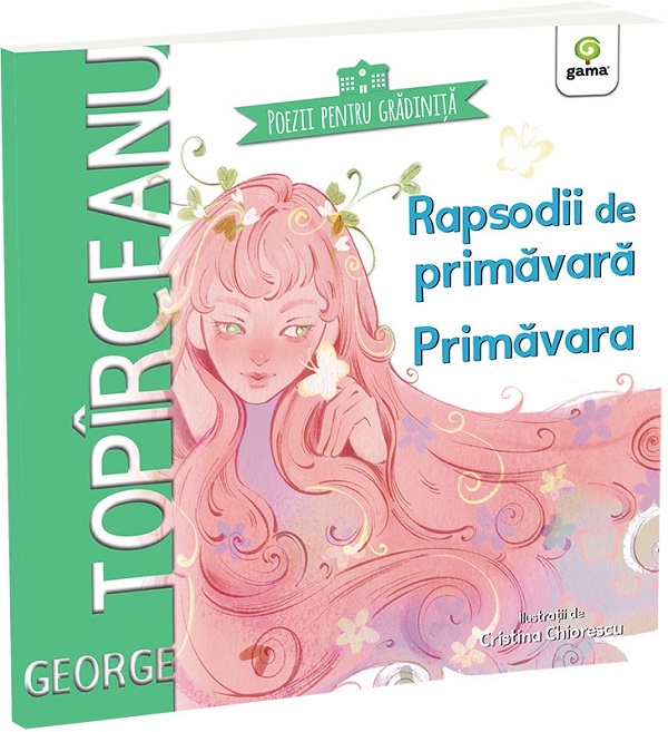 Coperta cărții 'Rapsodii de primăvară. Primăvara - George Topîrceanu'
