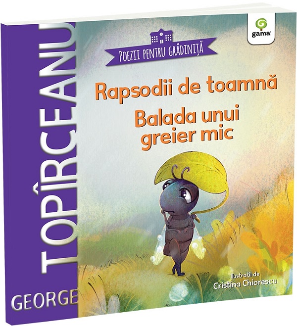Coperta cărții 'Rapsodii de toamnă. Balada unui greier mic - George Topîrceanu'