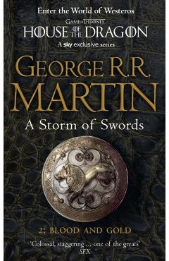 Coperta cărții 'Storm of Swords: Part 2 Blood and Gold - George R. R. Martin'