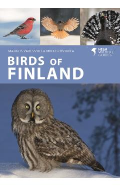 Coperta cărții 'Birds of Finland - Markus|oivukka Varesvuo'