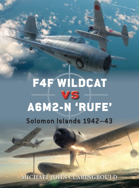 Coperta cărții 'F4F Wildcat vs A6M2-N 