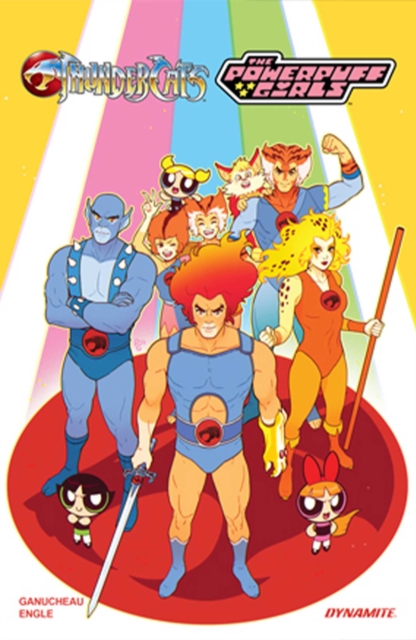 Coperta cărții 'Thundercats / The Powerpuff Girls - Paulina Ganucheau'