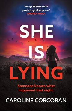 Coperta cărții 'She Is Lying - Caroline Corcoran'