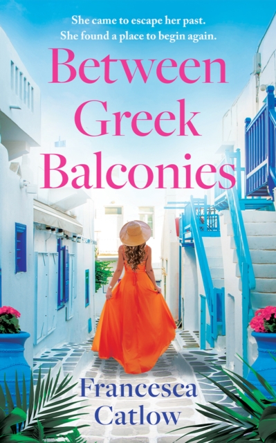 Coperta cărții 'Between Greek Balconies - Francesca Catlow'