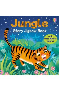 Jungle Story Jigsaw Book - Sam Taplin