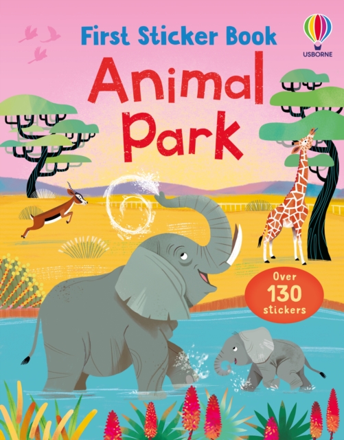 Coperta cărții 'First Sticker Book Animal Park - Caroline|brooks Young'