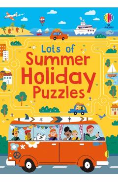 Coperta cărții 'Lots of Summer Holiday Puzzles - Simon Tudhope'