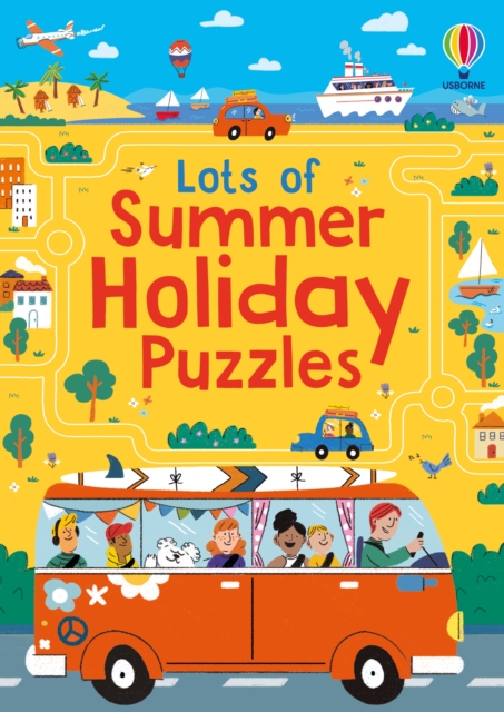 Coperta cărții 'Lots of Summer Holiday Puzzles - Simon Tudhope'