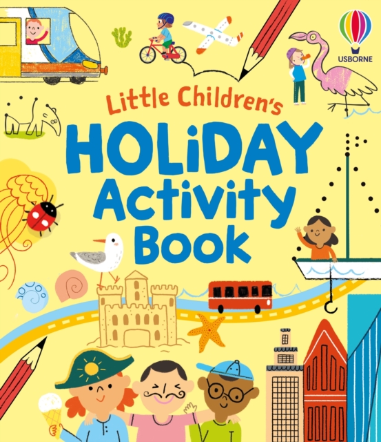 Coperta cărții 'Little Children's Holiday Activity Book - Rebecca Gilpin'