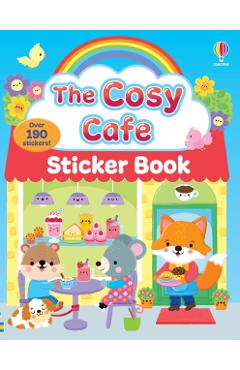 Cosy Cafe Sticker Book - Lesley Sims
