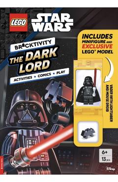 Coperta cărții 'LEGO® Star Wars™: The Dark Lord (with Darth Vader minifigure, lightsaber and exclusive mini-build) -'