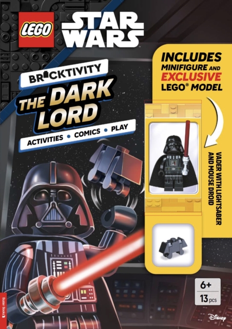 Coperta cărții 'LEGO® Star Wars™: The Dark Lord (with Darth Vader minifigure, lightsaber and exclusive mini-build) -'