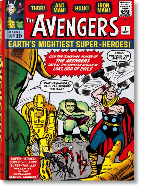Coperta cărții 'Marvel Comics Library. Avengers. 1963–1965 - Kurt Busiek'
