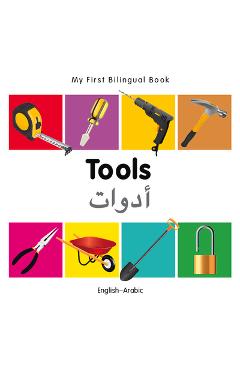 Coperta cărții 'My First Bilingual Book-Tools (English-Arabic) -'