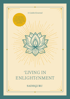 Coperta cărții 'Living in Enlightenment: A Guided Journal -'