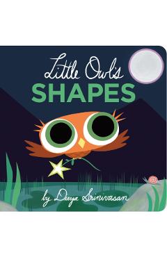 Coperta cărții 'Little Owl's Shapes - Divya Srinivasan'