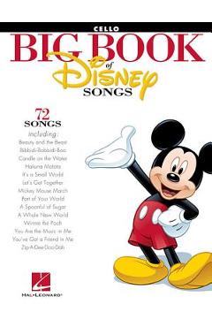 Coperta cărții 'The Big Book of Disney Songs: Cello -'